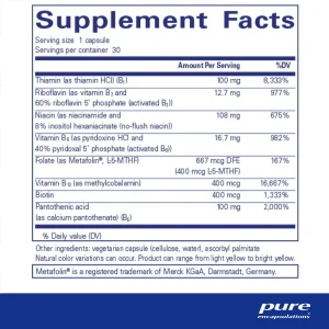 Pure encapsulations®B-Complex Plus - Image 2