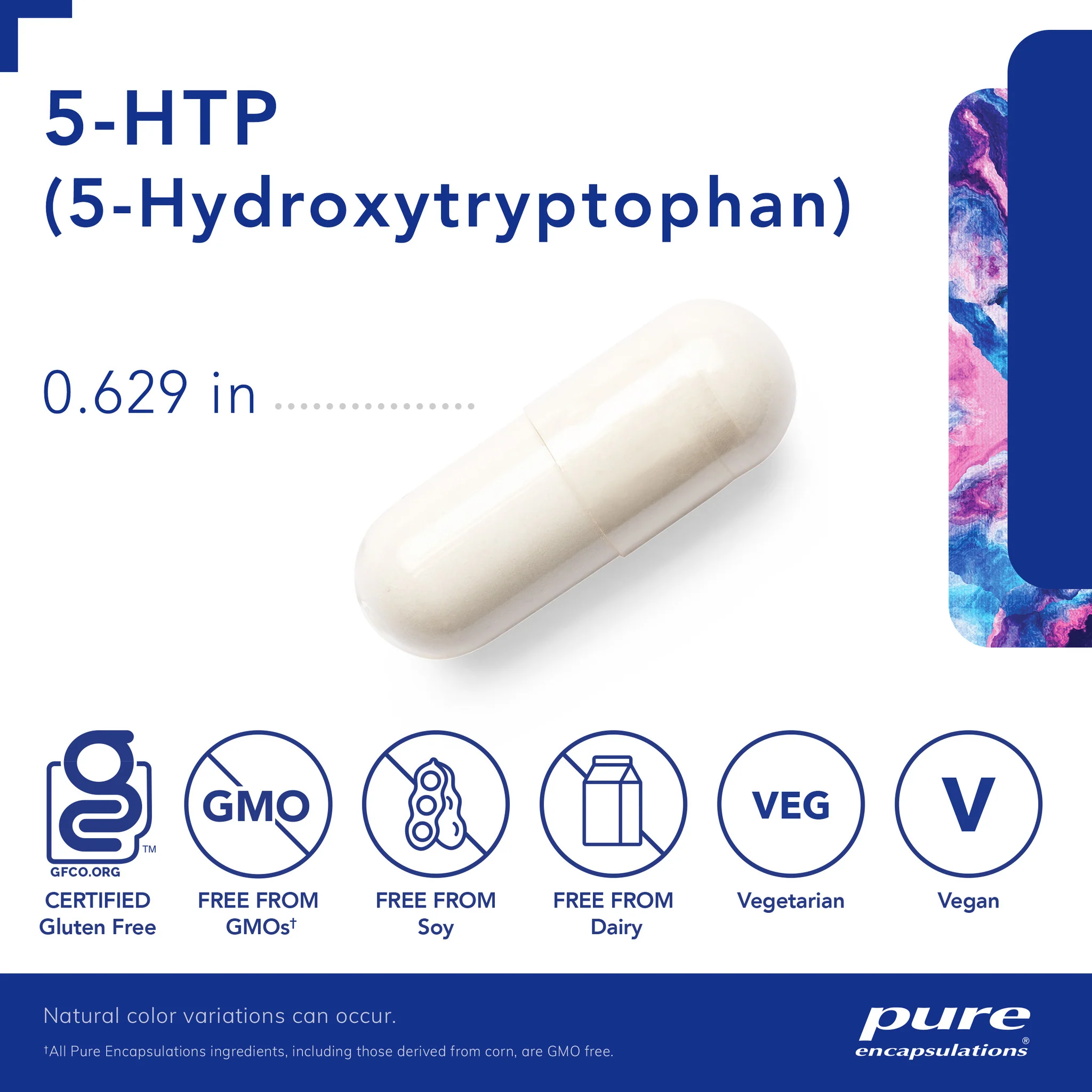 Pure encapsulations®5-HTP 100 mg - Image 3