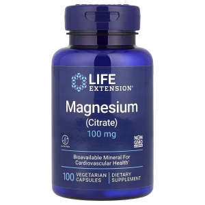 Life Extension, Magnesium (Citrate), 100 mg, 100 Vegetarian Capsules