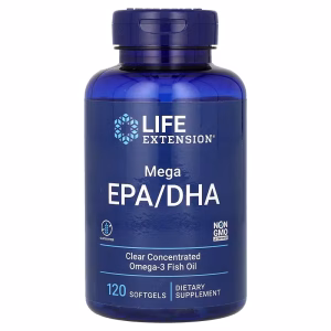 Life Extension, Mega EPA/DHA, 120 Softgels (1,000 mg per Softgel)