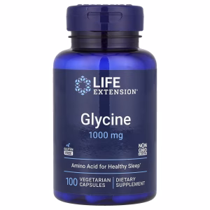 Life Extension, Glycine, 1,000 mg, 100 Vegetarian Capsules