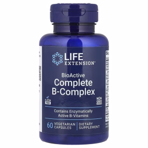 Life Extension, BioActive Complete B-Complex, 60 Vegetarian Capsules