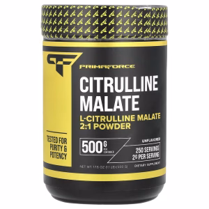 Primaforce, Citrulline Malate, Unflavoured, 1.1 lb (500 g)