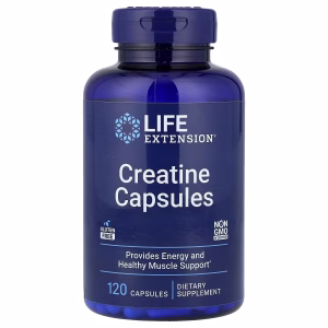 Life Extension, Creatine Capsules, 120 Capsules