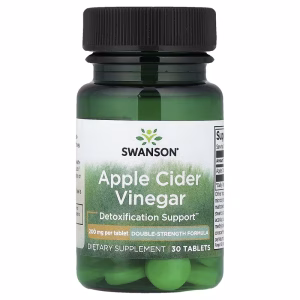 Swanson, Apple Cider Vinegar, 200 mg, 30 Tablets