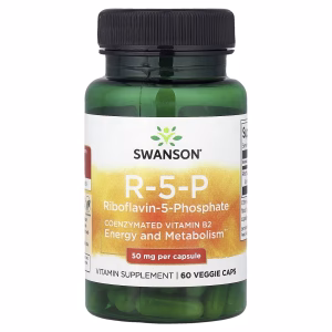 Swanson, R-5-P, Riboflavin-5-Phosphate, 50 mg, 60 Veggie Caps