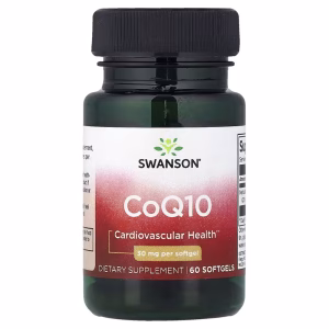 Swanson, CoQ10, 30 mg, 60 Softgels