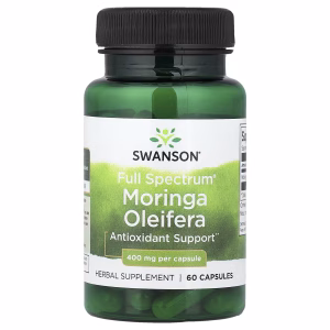 Swanson, Full Spectrum® Moringa Oleifera, 400 mg, 60 Capsules