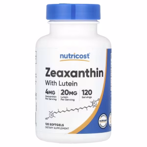 Nutricost, Zeaxanthin with Lutein, 120 Soft Gel Capsules