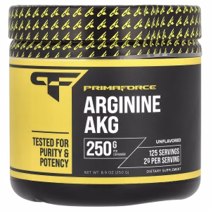 Primaforce, Arginine AKG, Unflavoured, 8.9 oz (250 g)