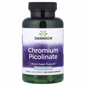 Swanson, Chromium Picolinate, 200 mcg, 200 Capsules
