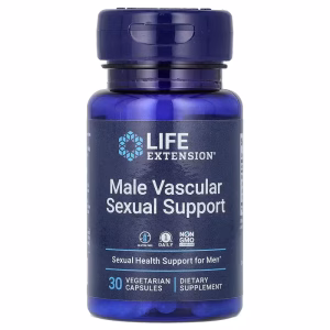 Life Extension, Male Vascular Sexual Support, 30 Vegetarian Capsules