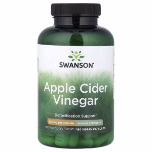 Swanson, Apple Cider Vinegar, Higher Strength, 625 mg, 180 Capsules