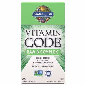 Garden of Life Vitamin Code Raw B-Complex Capsules