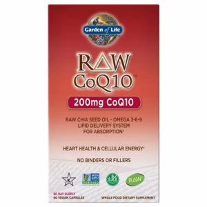 Garden of Life Raw CoQ10 - 60 Capsules