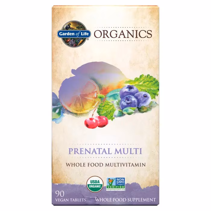 Garden of Life Organics Prenatal Multi Tablets
