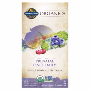 Garden of Life Organics Prenatal Once Daily Tablets