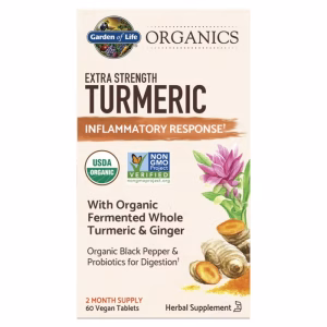 Garden of Life Organics Extra Strength Turmeric Tablets