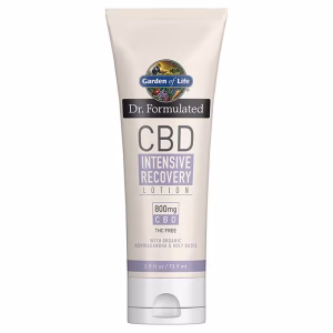 Garden of Life Dr. Formulated CBD Intensive Recovery 2.5 fl oz (73.9ml) Lotion