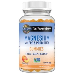 Garden of Life Dr. Formulated Magnesium Gummies - Peach