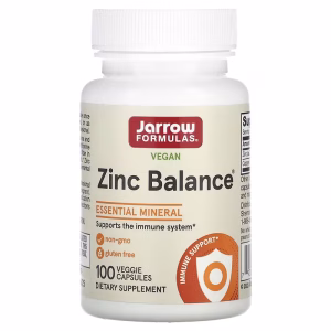 Jarrow Formulas, Vegan Zinc Balance, 100 Veg Capsules