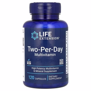 Life Extension, Two-a-Day Multivitamin, 120 Capsules