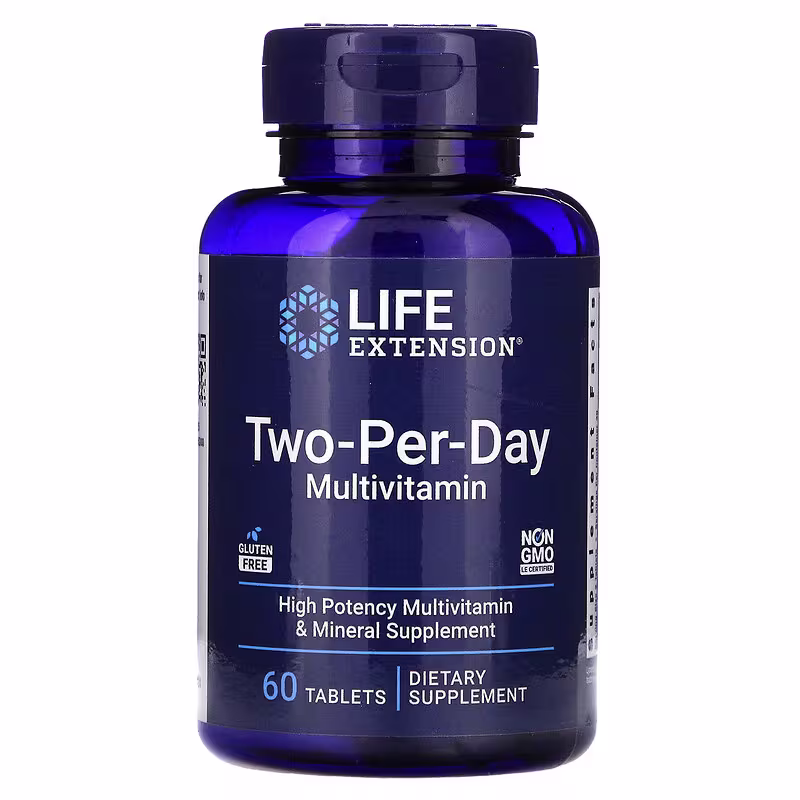 Life Extension, Two-Per-Day Multivitamin, V2, 60 Tablets