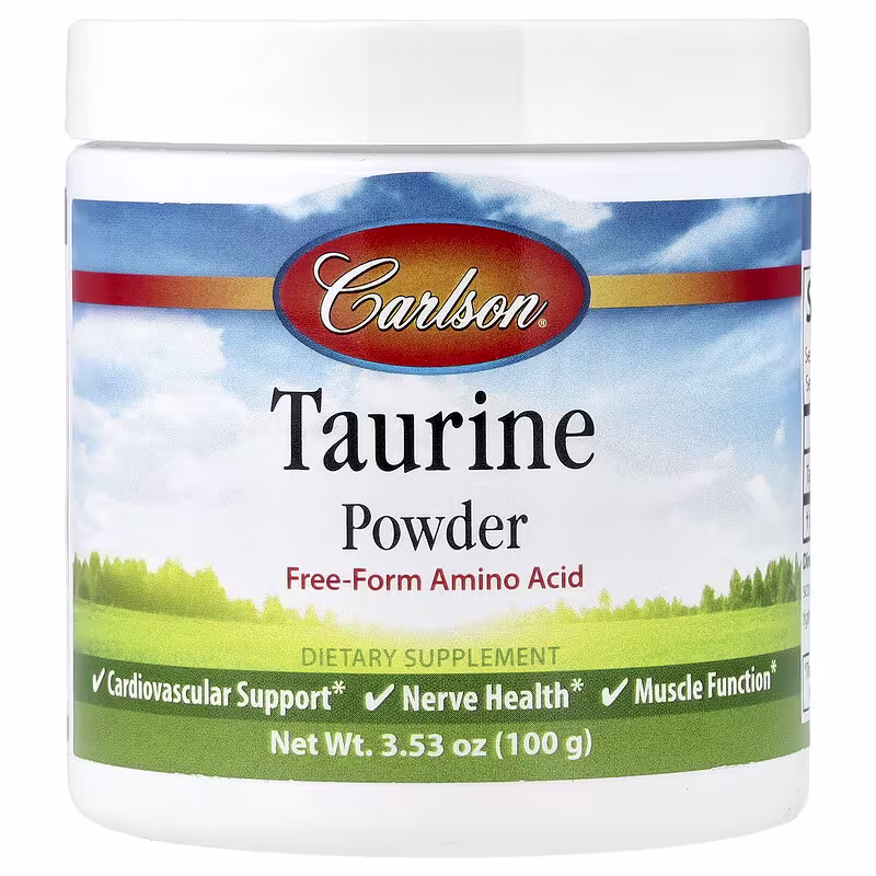 Carlson, Taurine Powder, 100 g (3.53 oz)