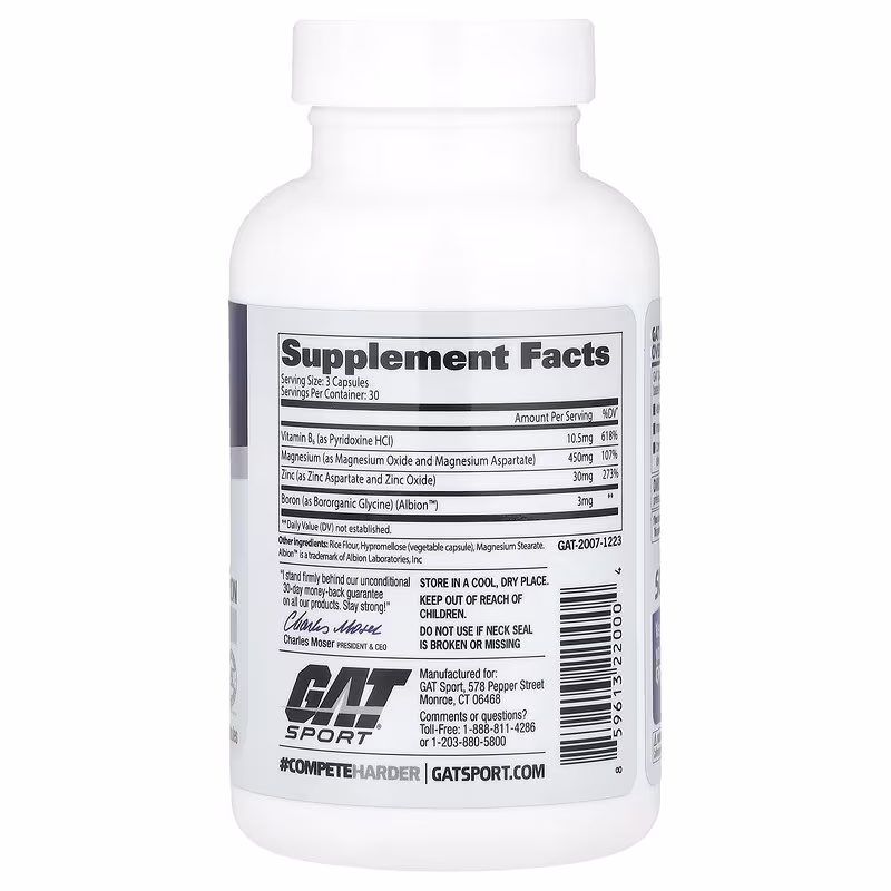 GAT, ZMAG-T, 90 Veg Capsules - Image 2