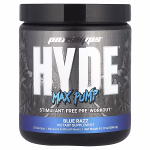 ProSupps, Hyde®, Max Pump, Pre-Workout, Blue Razz, 10.12 oz (286.9 g)