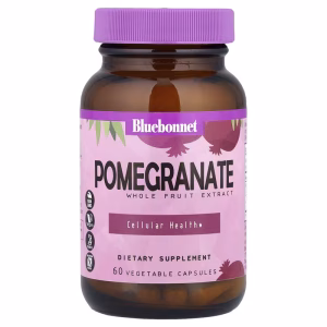 Bluebonnet Nutrition, Pomegranate Whole Fruit Extract, 60 Vegetable Capsules