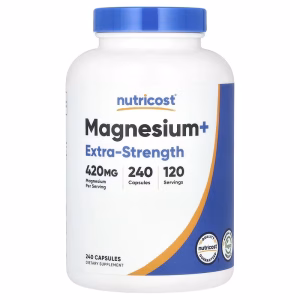 Nutricost, Magnesium+, Extra Strength, 240 Capsules (210 mg per Capsule)