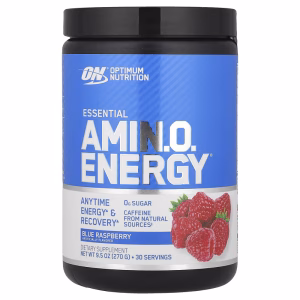 Optimum Nutrition, Essential Amin.O. Energy®, Blue Raspberry, 9.5 oz (270 g)