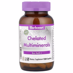 Bluebonnet Nutrition, Chelated Multiminerals, 120 Caplets
