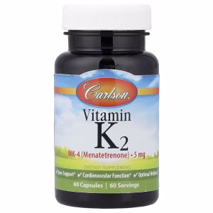 Carlson, Vitamin K2, 5 mg, 60 Capsules