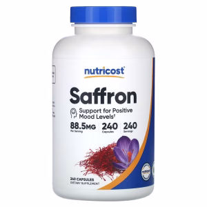 Nutricost, Saffron, 88.5 mg, 240 Capsules