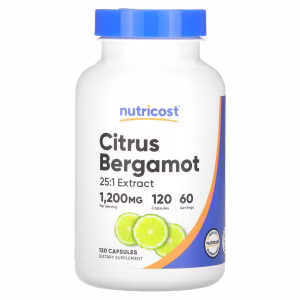 Nutricost, Citrus Bergamot, 120 capsules (600 mg per capsule)