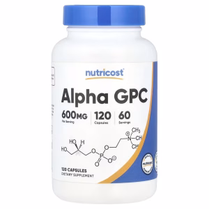 Nutricost, Alpha GPC, 120 Capsules (300 mg per Capsule)
