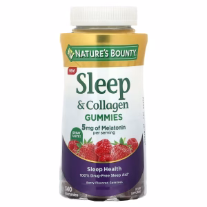 Nature's Bounty, Sleep & Collagen Gummies, Berry, 140 Gummies