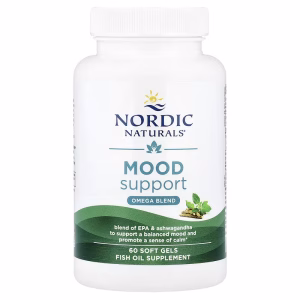 Nordic Naturals, Mood Support, Omega Blend, 60 Soft Gels
