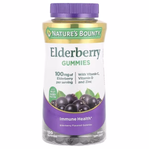 Nature's Bounty, Elderberry Gummies, 120 Gummies