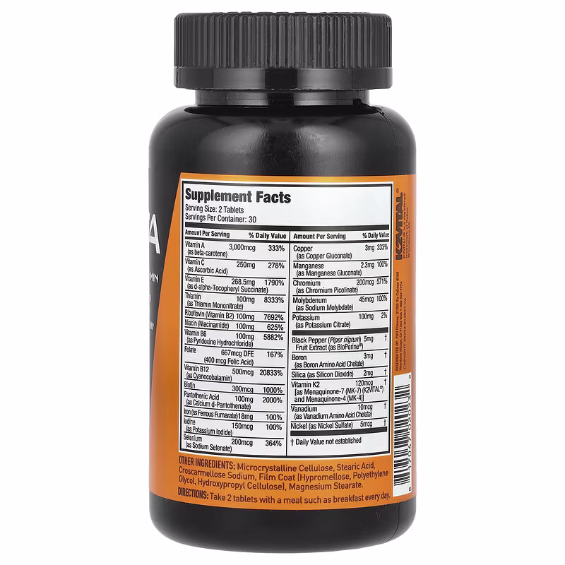 JYM Supplement Science, Vita, Multi-Vitamin, 60 Tablets - Image 2