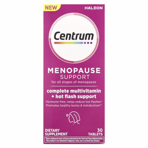 Centrum, Menopause Support For All Stages of Menopause, 30 Tablets