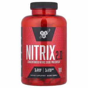 BSN, Nitrix® 2.0, Concentrated Nitric Oxide Precursor, 180 Tablets