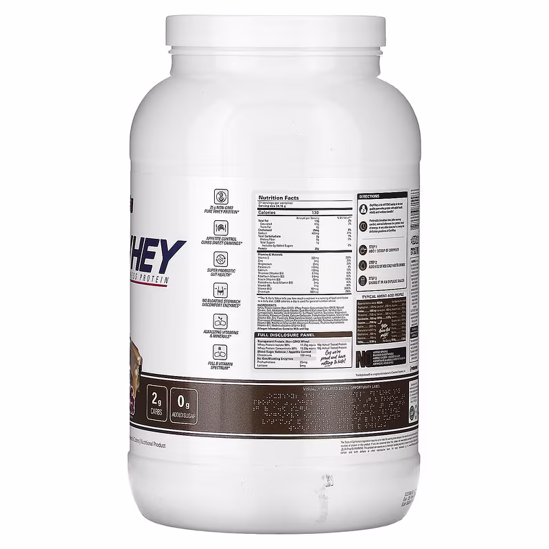 EHPlabs, OxyWhey, Lean Wellness Protein, Choc Caramel, 2.03 lb (922 g) - Image 2
