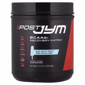 JYM Supplement Science, Post JYM®, BCAAs + Recovery Matrix, Blue Artic Freeze, 1.4 lbs (630 g)