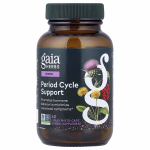Gaia Herbs, Women, Period Cycle Support , 60 Liquid Phyto-Caps®