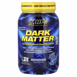 MHP, DARK MATTER®, Post-Workout Muscle Growth Accelerator, Blue Raspberry, 3.44 lbs (1,560 g)