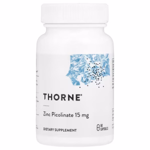 Thorne, Zinc Picolinate, 30 mg, 60 Capsules