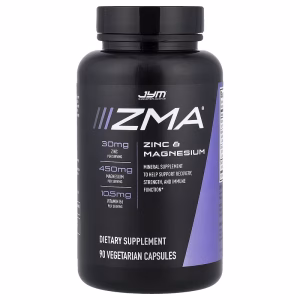 JYM Supplement Science, ZMA, Zinc & Magnesium, 90 Vegetarian Capsules